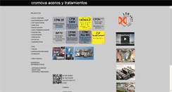 Desktop Screenshot of cromova.es